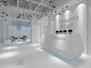 office reception area meeting room 19 3D Model