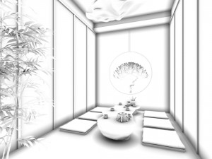 office reception area meeting room 20 3D Model