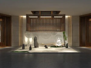 ufficio reception sala riunioni 21 Modello 3D