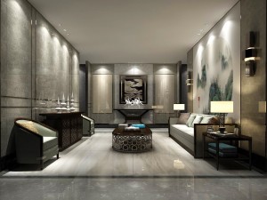 office reception area meeting room 22 3D Model