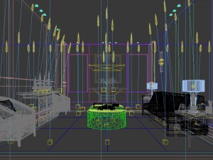 office reception area meeting room 22 3D Model