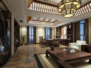 office reception area meeting room 23 Modello 3D