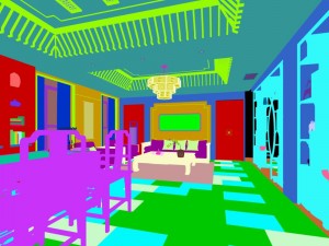 office reception area meeting room 23 Modelo 3D