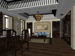 office reception area meeting room 23 Modelo 3D