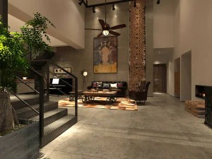 office reception area meeting room 24 3D Model