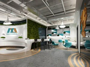 ufficio reception sala riunioni 25 Modello 3D