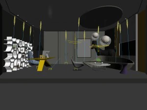 office reception area meeting room 26 3D Model