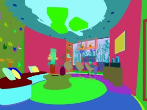 office reception area meeting room 27 Modelo 3D