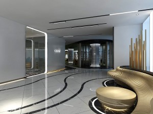 office reception area meeting room 28 3D Model