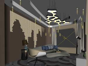 office reception area meeting room 29 Modèle 3D
