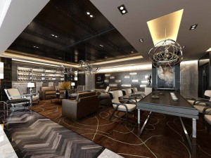 office reception area meeting room 31 3D Model