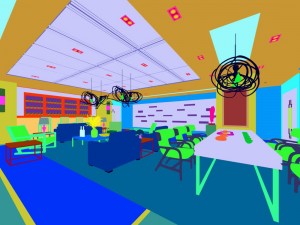 office reception area meeting room 31 Modèle 3D