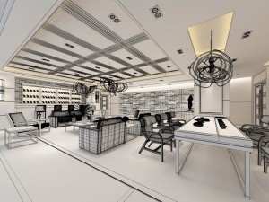 office reception area meeting room 31 Modèle 3D