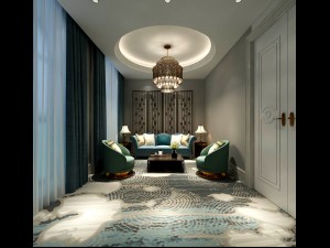 office reception area meeting room 34 3D Model