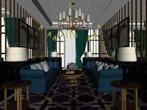 office reception area meeting room 35 3D मॉडल