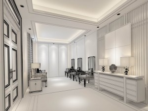 office reception area meeting room 36 3Dモデル