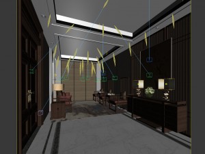 office reception area meeting room 36 3Dモデル