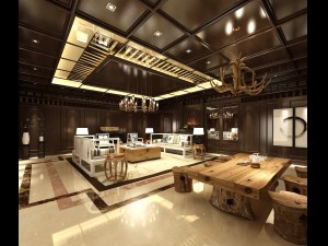 office reception area meeting room 38 3D Model