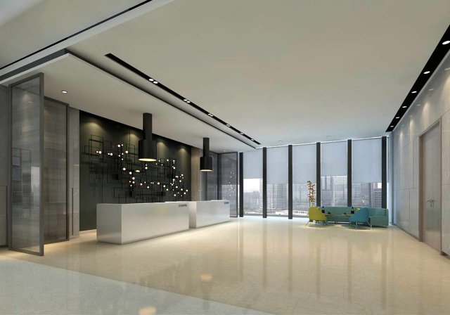 office reception area meeting room 39 Modèle 3D .c4d .max .obj .3ds .fbx .stl .blend 