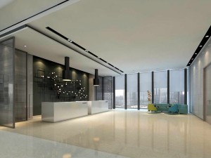 office reception area meeting room 39 Modello 3D
