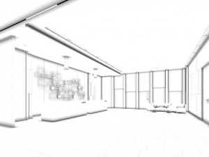 office reception area meeting room 39 Modèle 3D