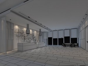 office reception area meeting room 39 Modèle 3D