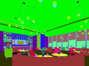 office reception area meeting room 39 Modèle 3D