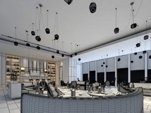 office reception area meeting room 39 Modèle 3D