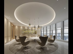 office reception area meeting room 41 Modello 3D