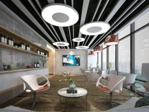 ufficio reception sala riunioni 01 Modello 3D