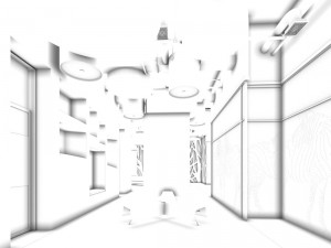 office reception area meeting room 03 Modello 3D