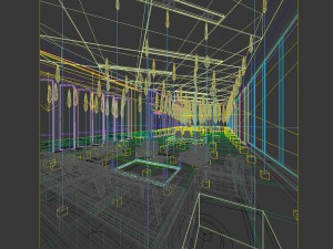 office reception area meeting room 04 3D Model