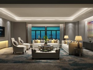 office reception area meeting room 05 3D Model