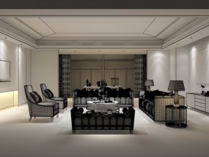 office reception area meeting room 05 3D 模型