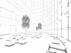 office reception area meeting room 06 3D Model