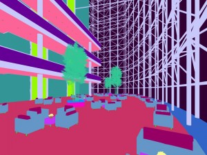 office reception area meeting room 06 3D Model