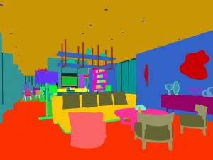 office reception area meeting room 08 Modello 3D