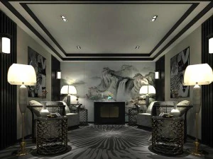 ufficio reception sala riunioni 09 Modello 3D