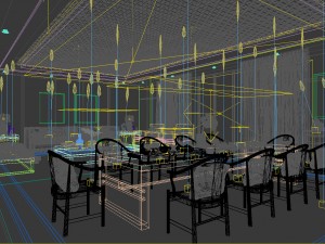 office reception area meeting room 10 Modelo 3D