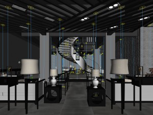 office reception area meeting room 11 3D Модель