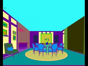 family - kitchen - restaurant 05 Modelo 3D