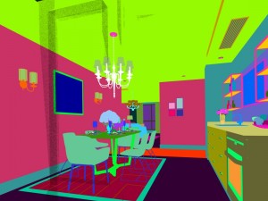 family - kitchen - restaurant 07 Modelo 3D
