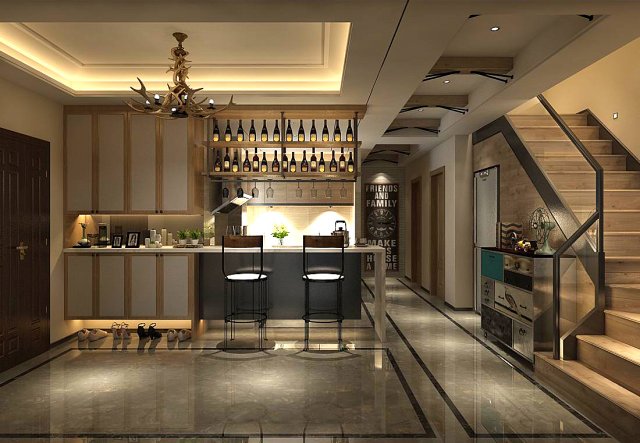 family - kitchen - restaurant 12 Modèle 3D .c4d .max .obj .3ds .fbx .stl .blend 
