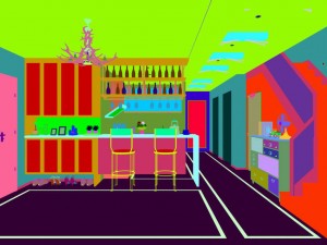 family - kitchen - restaurant 12 Modèle 3D
