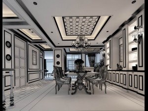 family - kitchen - restaurant 13 3Dモデル