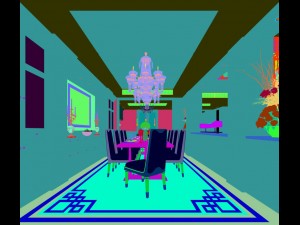 family - kitchen - restaurant 15 3D Модель