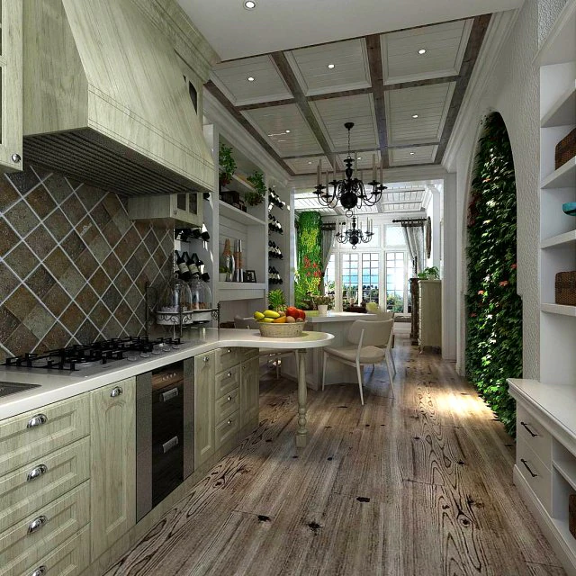 family - kitchen - restaurant 18 3D Model .c4d .max .obj .3ds .fbx .stl .blend 