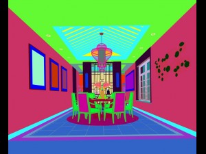 family - kitchen - restaurant 19 Modelo 3D