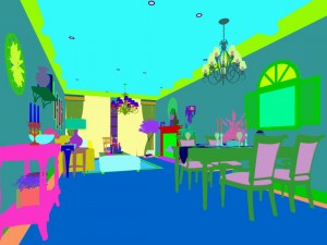 family - kitchen - restaurant 21 3D Модель