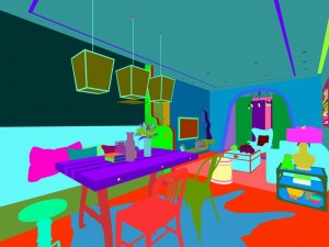 family - kitchen - restaurant 25 3D Model